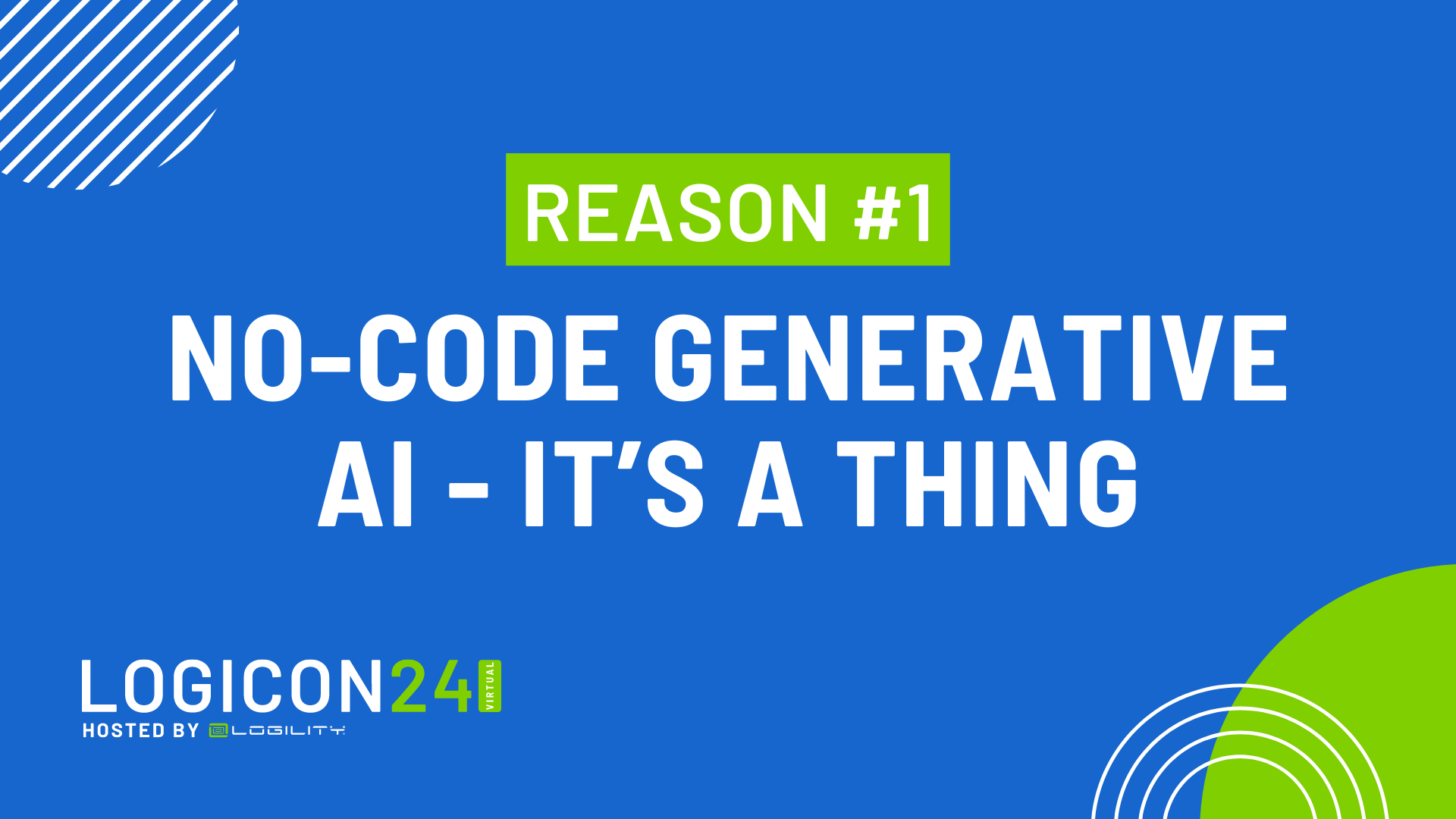 1 Logicon24 5 Reasons - Reason 1